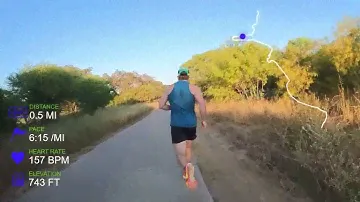 Running Spooky Sprint 10K with Insta360 GO 3