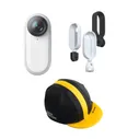    Insta360 GO 2 Bike Kit ( GO 2 + Mount Adapter Bundle + Cycling Cap) (CINSAA...